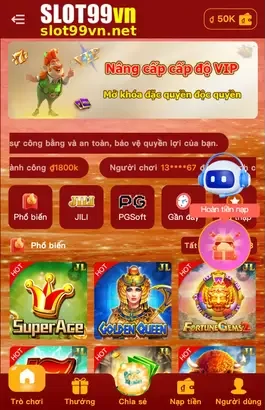 Tải App SLOT99VN – Trải Nghiệm Giải Trí Mọi Lúc, Mọi Nơi